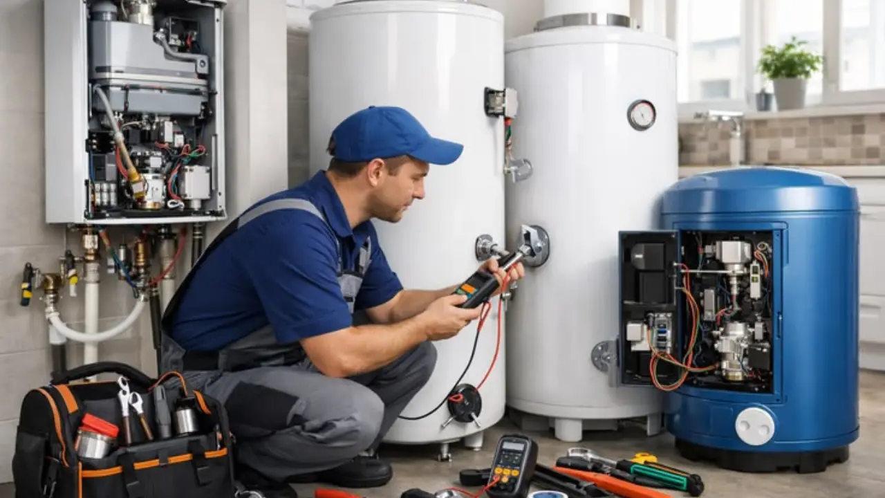 water heater replacement Vista CA hard water